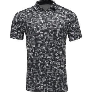 Polo de golf Nike Tour Dri-FIT con estampado de confeti de $80 para hombre - FD5939 - negro talla M #57 - Imagen 1 de 7
