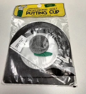 Vintage 1982 Novelty Putters Golf Putting Cup NIP Unbreakable Schaumburg IL - Picture 1 of 3