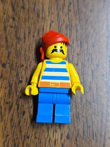 Vintage 2002 Lego Piraten Minifigur Pi198 aus Set 10040 Black Seas Barracuda - Bild 1 von 10