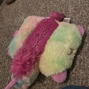 Dream Lites Pillow Pet 2012 Rainbow Unicorn; Light Does Not Work (needs Battery) - Picture 1 of 6