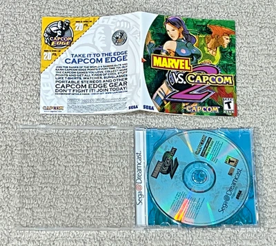 Marvel vs Capcom 2 (Sega DreamCast) - Complete CIB - Authentic - Tested - Image 1 of 4