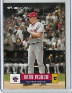2005 Donruss #77 Jarrod Washburn Anaheim Angels - Picture 1 of 2