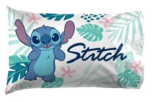 Disney Lilo & Stitch Misty Palm 1 Pack Pillowcase - Double-Sided Kids Super ... - Picture 1 of 4