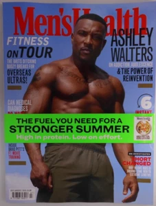 Men's Health magazine July/August 2025 Ashley Walters +High Protein Zero Cooking - Picture 1 of 2