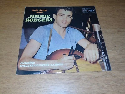 JIMMIE RODGERS - Folk Songs with Jimmy Rodgers - 1961 UK 12-track Vinyl LP - Image 1 of 4