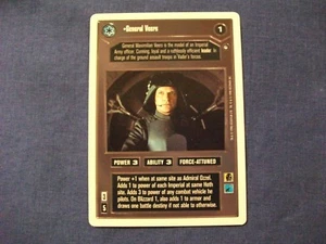 Star Wars CCG Hoth Revised WB General Veers - Picture 1 of 1
