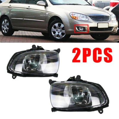 1 Pair Front Bumper Lamp fog lamp For KIA CERATO Sedan Spectra 2007-2009 Foto 1 de 4