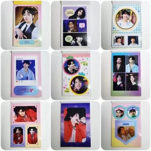 Juego de 25 hojas de pegatinas fotográficas y bloc de notas BTS Jungkook kpop Hot Edition - Imagen 1 de 9