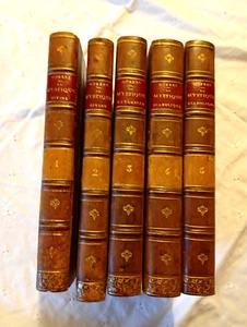 LA MYSTIQUE DIVINE NATURELLE ET DIABOLIQUE PAR GORRES/C.STE FOI EO 1854 COMPLET - Picture 1 of 5