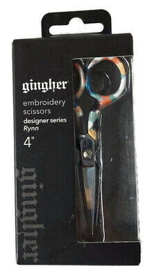 4  Scissors - Gingher Rynn Designer Series Embroidery Scissors & Sheath M207.45 • 51.87€