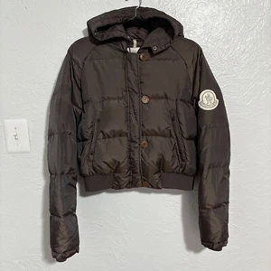 Vintage Moncler Puffer Bomber Jacket - Picture 1 of 6