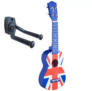 Ukelele soprano Stagg US-UK con bolsa + soporte de pared - Imagen 1 de 4
