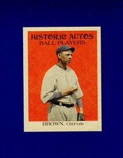 #10 MORDECAI BROWN, 1914 Chicago Chi-Feds ~ Federal Baseball League card |2019HA