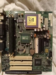 Vintage cyrix M2 366GP, SiS 503, SiS 5595, Pc 100 32 Mb , Cruical Motherboard - Picture 1 of 6