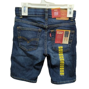 Levi's Boys 511 Youth Denim Shorts Adj. Waistband Blue Size 6- H3-1 - Picture 1 of 12