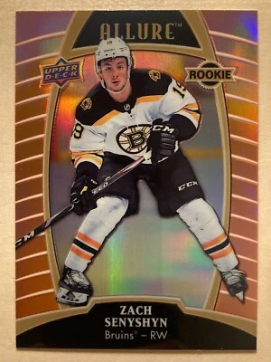 2019-20 Upper Deck Allure Sunset Rookie RC Zach Senyshyn #74 - Image 1 of 2