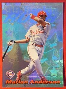1999 Topps Marlon Anderson #AM22 - All-Matrix '99 Rookie Rush (Phillies) - Picture 1 of 2