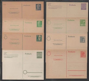 ALLEMAGNE - ZONE SOVIETIQUE / LOT DE 20 ENTIERS POSTAUX ANCIENS - Picture 1 of 3