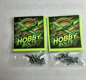 Hobby Bolts #2x3/8 Button Head Canopy Screw QTY:2 packs of 12 RC Micro Fasteners - Picture 1 of 6
