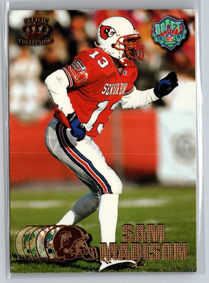 1997 Pacific Crown Collection #439 Sam Madison Silver - Image 1 of 2