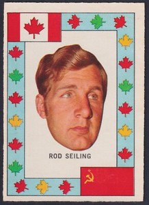 1972-73 O-PEE-CHEE ROD SEILING TEAM CANADA INSERT