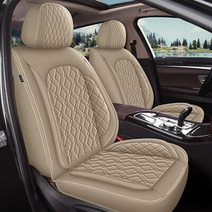 Front Rear Car 5-Seat Covers Faux Leather Cushion Pad For Honda Accord 2007-2017 - Picture 1 of 8
