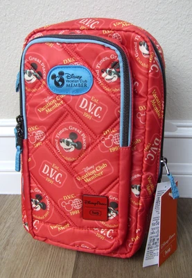 NEW DISNEY LUG SLING BAG DVC VACATION CLUB GOOD TIMES GREAT PLACES PURSE MICKEY - Image 1 of 4