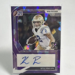 2022 Leaf Pro Set Metal Purple Crystals /20 Kyle Philips #PA-KP1 Rookie Auto RC - Picture 1 of 9