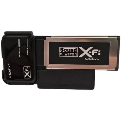 Creative Labs SB0950 ExpressCard Sound Blaster X-Fi Notebook Audio System & Case - Image 1 of 4