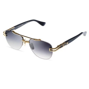 Gafas de sol DITA GRAND EVO TWO DTS139-A-01 amarillo dorado gris degradado lentes sin montura - Imagen 1 de 8