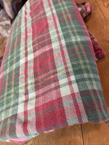 Avon Home Fashions Cotton Tablecloth Christmas Plaid 54 x 104 Country Rectangle - Picture 1 of 9