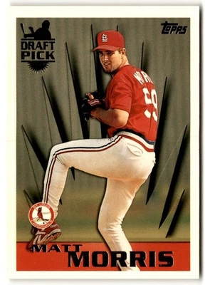 Matt Morris 1996 Topps Rookie #232 St. Louis Cardinals - Image 1 of 2