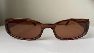 Gafas de sol Ray-Ban RB2129 938 a rayas marrón ovaladas borde completo - ¡Se venden como marco! Foto 1 de 4