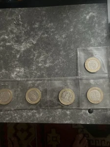 Monedas de 5 (cinco) diferentes de dos libras - Imagen 1 de 11