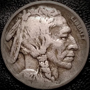 1927 S Buffalo Nickel - VF - 5C - Picture 1 of 2