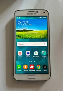 Samsung Galaxy S5 - 16 GB - Blanco Brillante (Verizon) Leer Descripción - Imagen 1 de 6