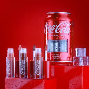 Coca-Cola x Glamlite Original limited edition Lip Gloss Set - Picture 1 of 5