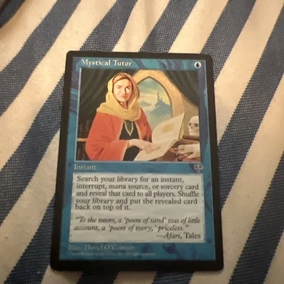 MTG✨MYSTICAL TUTOR ✨ Mirage NM/MINT 1996 Uncommon FETCH Instant UNPLAYED - Image 1 of 2