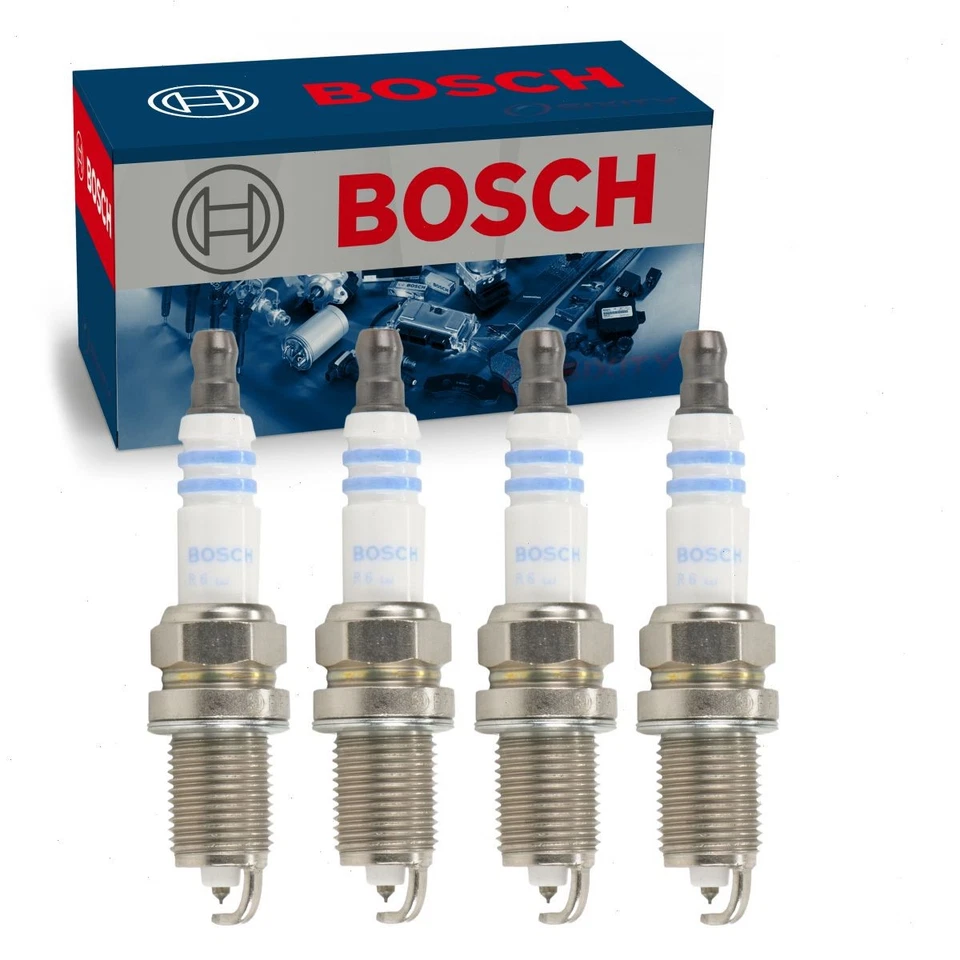 4 pc Bosch Platinum Spark Plugs for 1998-2002 Chevrolet Cavalier 2.2L L4 bl - Image 1 of 4
