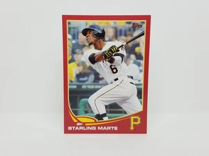 2013 Topps #288 Starling Marte, Pirates - Target Exclusive Red Border Parallel - Bild 1 von 2