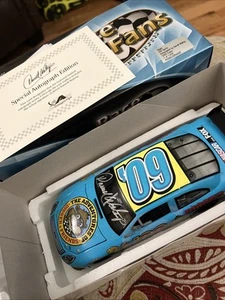 Nascar Action Race Fans Digger Fox Sports Waltrip Autograph /1430 H6 - Picture 1 of 5