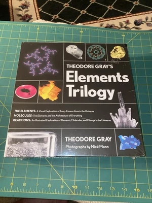 Theodore Gray’s Elements Trilogy (2014, Trade Paperback) Slipcase Factory Sealed - Image 1 of 4
