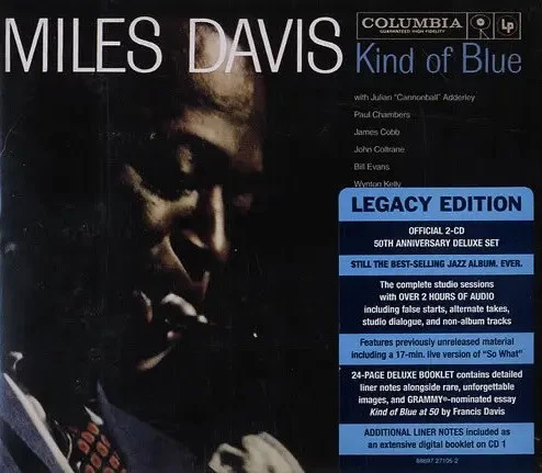 2xCD Miles Davis Kind Of Blue DIGIPAK Columbia - Bild 1 von 1