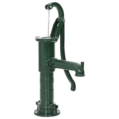 Garden Hand Water Pump Cast Iron Garden Backyard Onament Well Pump vidaXL - image 1 of 4