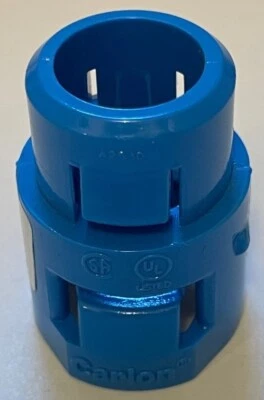 Acoplamiento Terminator Snap-In Carlon 1/2-pulgada ENT "Smurf" - A253D-CAR - NUEVO Foto 1 de 2