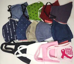 Bäcker Dutzend (13 Stück) Doppellagige Stoff Verschiedene Gesichtsmasken - Waschbar/Wiederverwendbar - Bild 1 von 1