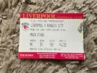 Liverpool v Norwich City. January 1995 Ticket.
