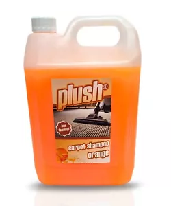 Carpet Shampoo & Upholstery Cleaner Plush 5L Container Orange Scent - Picture 1 of 12