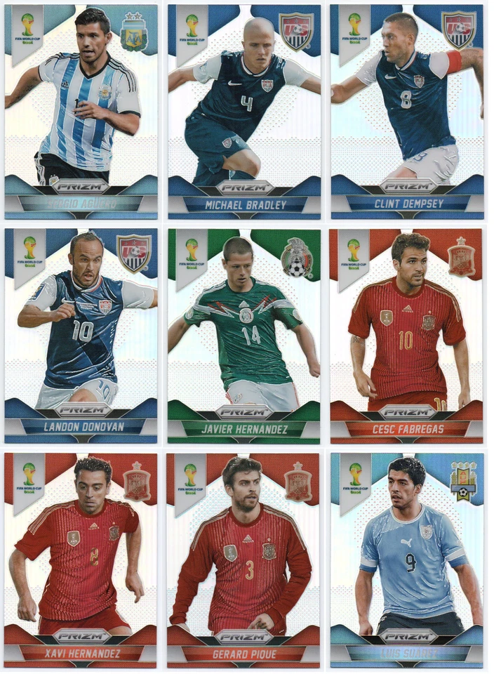 2014 Panini Prizm World Cup Prizms Silver Refractor - Pick Any - Image 1 of 1