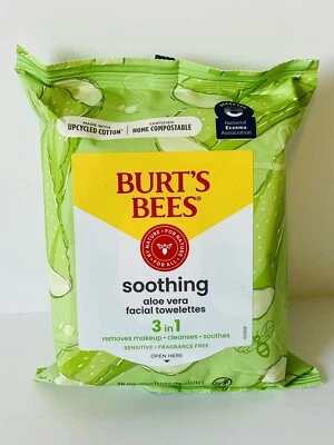Toalhas de limpeza facial Burt's Bees para pele sensível - 30 unidades - Imagem 1 de 4
